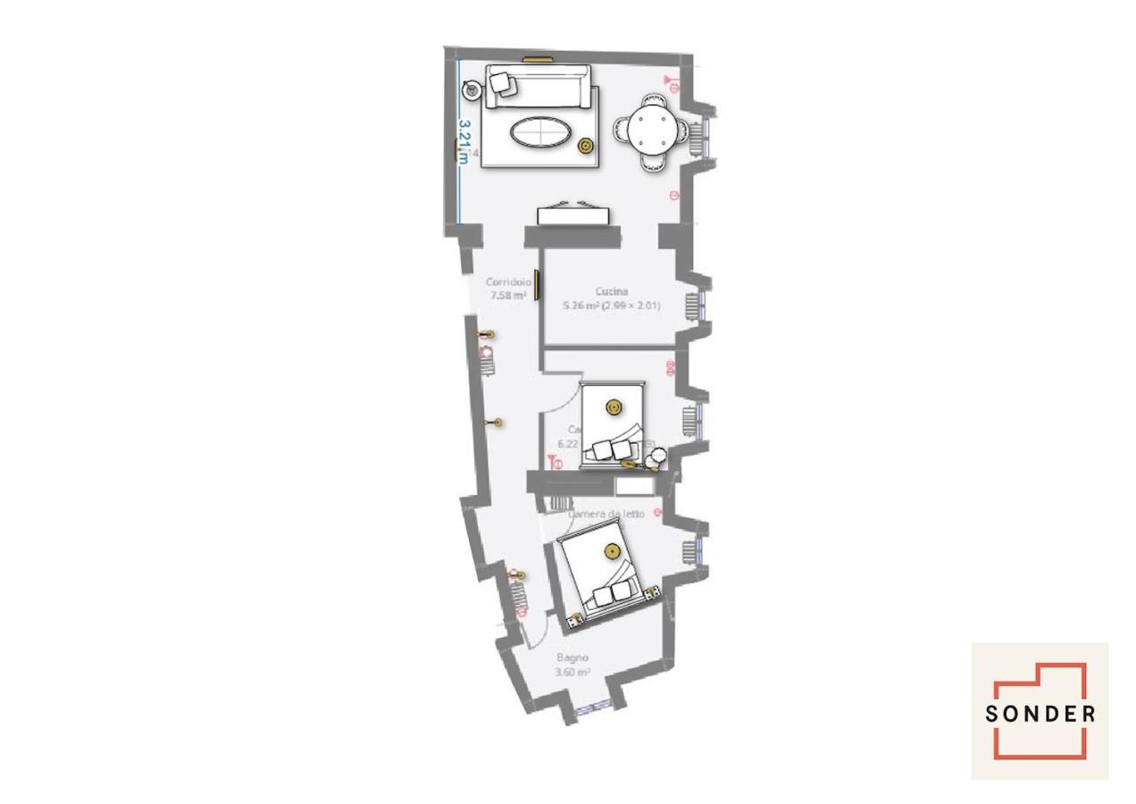 Sonder — Vatican Ottaviano Aparthotel Roma Ngoại thất bức ảnh